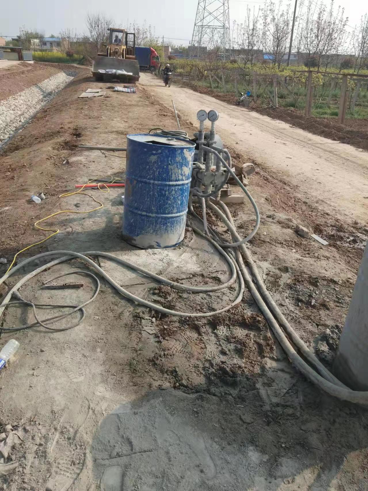 白鹭湖管理区双液注浆