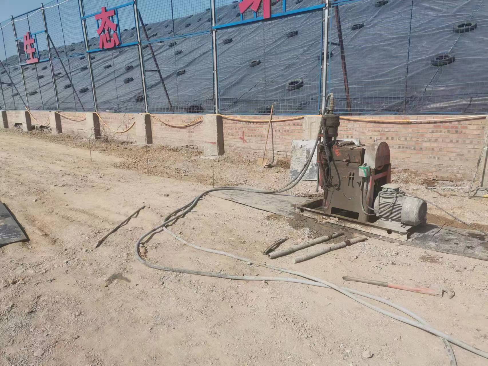 白鹭湖管理区地基注浆