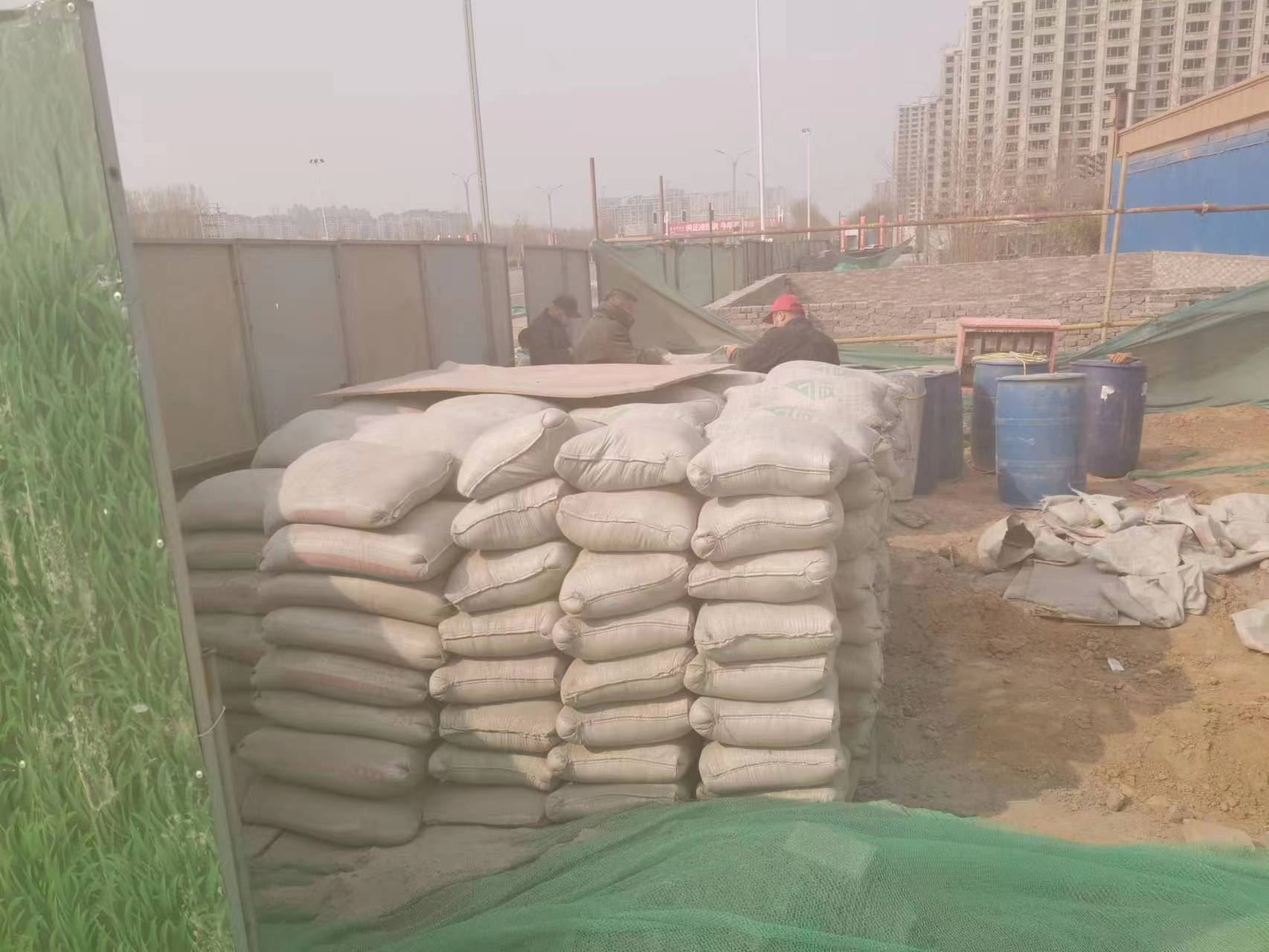 白鹭湖管理区房屋基础注浆